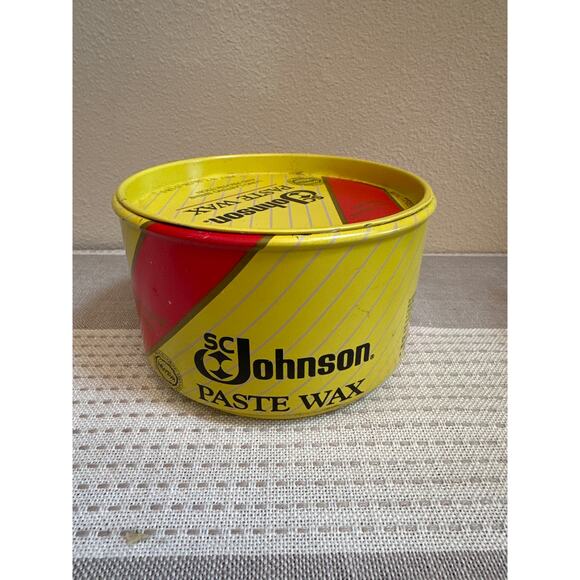 SC Johnson Paste Wax 16 Oz Original Formula Discontinued 80% Full - Picture 1 of 7